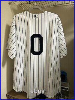 Marcus Stroman New York Yankees White Nike Pinstripe Limited Jersey