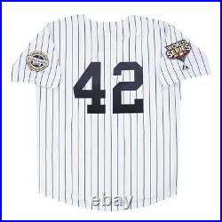 Mariano Rivera 2009 New York Yankees World Series White Home Men's Jersey S-3XL