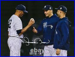 Mariano Rivera New York Yankees Signed 11 x 14 Final Game Spotlight Photo