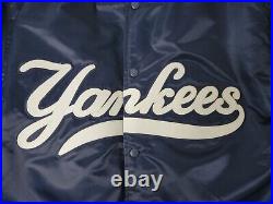 Men's Size L New York Yankees Majestic Authentic Dugout Jacket