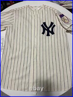 Mickey Mantle 1951 New York Yankees Mitchell & Ness Jersey sz Large rookie