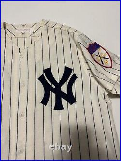 Mickey Mantle 1951 New York Yankees Mitchell & Ness Jersey sz Large rookie