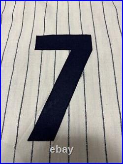 Mickey Mantle 1951 New York Yankees Mitchell & Ness Jersey sz Large rookie