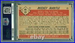 Mickey Mantle 1953 Bowman Color #59 PSA 3.5 Great Eye Appeal/Well Centered