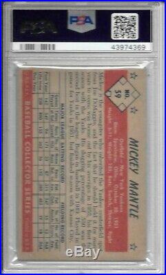 Mickey Mantle 1953 Bowman Color Psa 2! Centered/bueaty! Mantles Rising