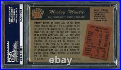 Mickey Mantle 1955 Bowman Yankees Card #202 Psa 8 Centered