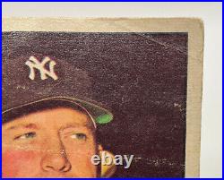 Mickey Mantle 1961 Topps #300 New York Yankees Used