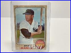 Mickey Mantle 1968 Topps / New York Yankees