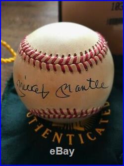 Mickey Mantle Auto Signed Ball Baseball UDA Upper Deck Authenticated