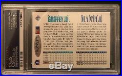 Mickey Mantle Ken Griffey Jr. Dual Auto 1994 Upper Deck