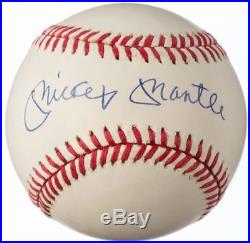Mickey Mantle Signed / Autographed Baseball High Grade Beauty