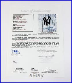 Mickey Mantle Signed Mitchell & Ness Yankees Replica Jersey Insc No 7 JSA Auto