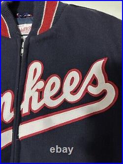 Mitchell & Ness New York Yankees 1949 Wool Jacket Sz Large gift mantle gehrig