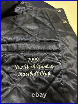 Mitchell & Ness New York Yankees 1999 Jacket Sz 44 Large Satin gift Jeter Rivera