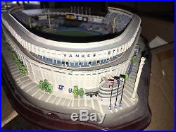 Mlb Danbury Mint Deluxe Lighted Ny Yankee Stadium Replica The Bronx Rare