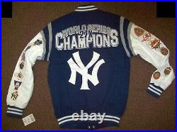 NEW YORK YANKEES Time World Series Championship Cotton Jacket 4X 5X