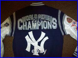 NEW YORK YANKEES Time World Series Championship Cotton Jacket 4X 5X
