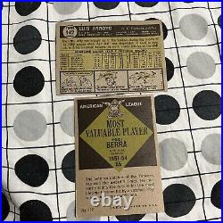 NEW YORK YANKEES VINTAGE LOT 10 Cards 1956 To 1972 Baseball. MANTLE/BERRA ETC