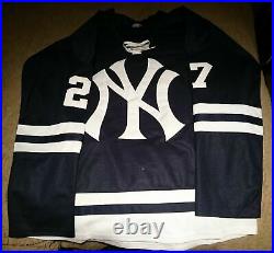 NHL MLB New York Yankees Hockey Jersey. Customizable. Any name & number you want