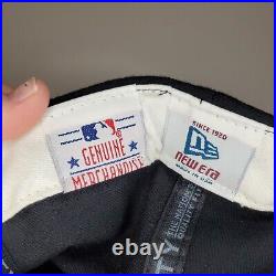 NWOT Vintage New York Yankees 1999 World Series Wool New Era Hat Cap 7 3/8 New