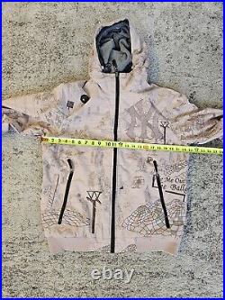 NY New York Yankees Ski Snowboarding Jacket MLB Coat XL 2008 Pink Allover Print