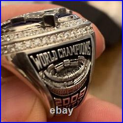 NewYork Yankees 2009 World Series Championship Ring, Sterling Silver! Stunning