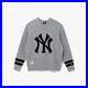 New Era MLB New York Yankees Applique Logo Sweater, Gray