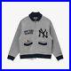 New Era MLB New York Yankees Cowichan Cardigan, Heather Gray