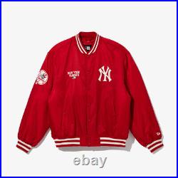 New Era MLB New York Yankees Logo Stadium Jacket, Red