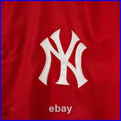 New Era MLB New York Yankees Logo Stadium Jacket, Red