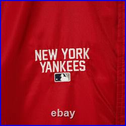 New Era MLB New York Yankees Logo Stadium Jacket, Red