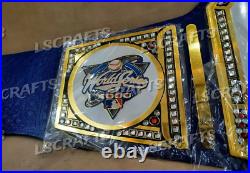 New York NY Yankees 27X MLB World Series Championship Belt Adult Size 2mm Brass