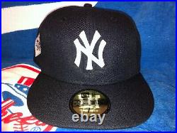 New York Yankees 2017 World Series Phantom New Era 59Fifty Fitted Hat 7 1/4 Rare