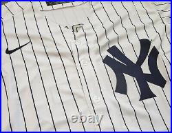 New York Yankees #22 Juan Soto Stitched White Pinstripe Player Jersey NWT