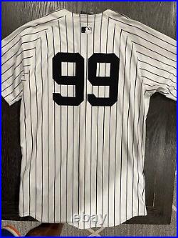 New York Yankees Aaron Judge #99 Jersey Pinstripes Adult Medium NWT