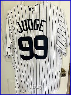 New York Yankees Aaron Judge Majestic Jersey Large