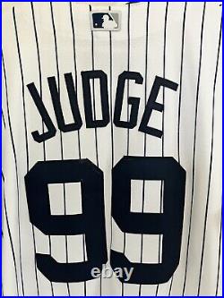 New York Yankees Aaron Judge Majestic Jersey Large