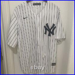 New York Yankees Aaron Judge Pinstripe Jersey Size XL