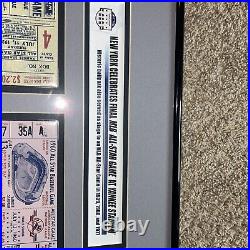 New York Yankees All Star Ticket Frame