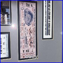 New York Yankees All Star Ticket Frame