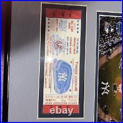 New York Yankees All Star Ticket Frame