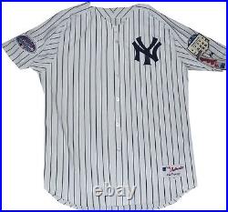 New York Yankees Authentic 2008 Blank Majestic Home Jersey Patch New Tags