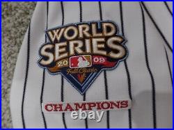 New York Yankees Authentic 2009 World Series Derek Jeter #2 Jersey New Tags 40