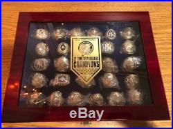 New York Yankees Championship 27 world series Replica Ring Set + Display Box
