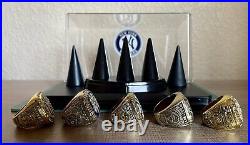 New York Yankees Championship Ring Set With Display Case SHIPS