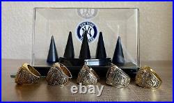 New York Yankees Championship Ring Set With Display Case SHIPS