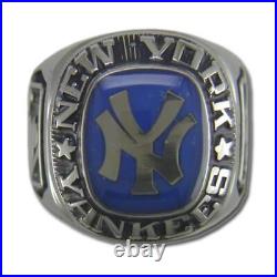 New York Yankees Classic Silvertone MLB Ring
