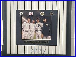 New York Yankees Core 4 Pinstriped Framed Photo with4 World Series Collector Pins