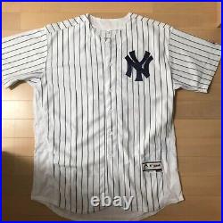 New York Yankees Derek Jeter Autographed Majestic Authentic Jersey size 48