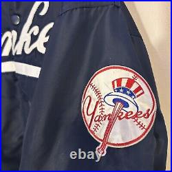 New York Yankees Diamond Collection Authentic Starter Jacket L MLB Vintage